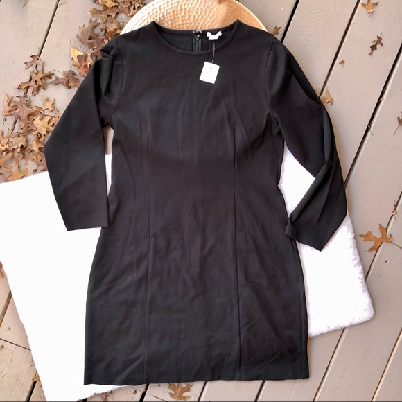 J. Crew | Long-sleeve Stretch Ponte Dress